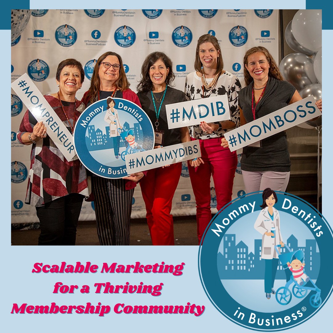 Strategy does not always look flashy, but it is often the work that makes everything else possible. Membership businesses, like The Mommy Dentists in Business, often have multiple offers — including podcasts, masterminds, summits, and free groups! Marketing strategy requires clarity, timing, and strong tracking. Our role with MDIB was to simplify what worked, optimize what didn’t, and create pathways that serve the entire funnel — from first click to long-term retention.

#MarketingStrategy #WomenInDentistry #MembershipMarketing
#BusinessSystems #SustainableGrowth #StrategyOverHustle