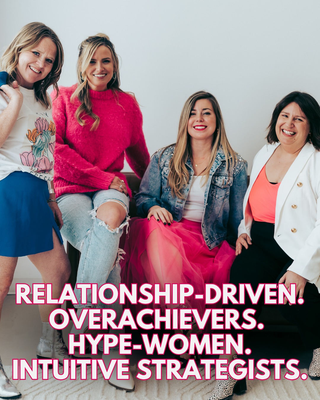 Four words that sum up who we are — and how we show up for every single client.

At The Mina Company, we're not your typical agency. We're a small but mighty boutique team that becomes genuinely invested in your business. You'll know our names, we'll know yours, and we'll probably hype you up more than you expected.

We blend real marketing strategy with something a little harder to put in a proposal — intuition. We listen to what your business actually needs, not just what looks good on paper. And then we go all in.

Because if you're investing in us, we're investing right back in you.

Learn more about how we work at theminacompany.com