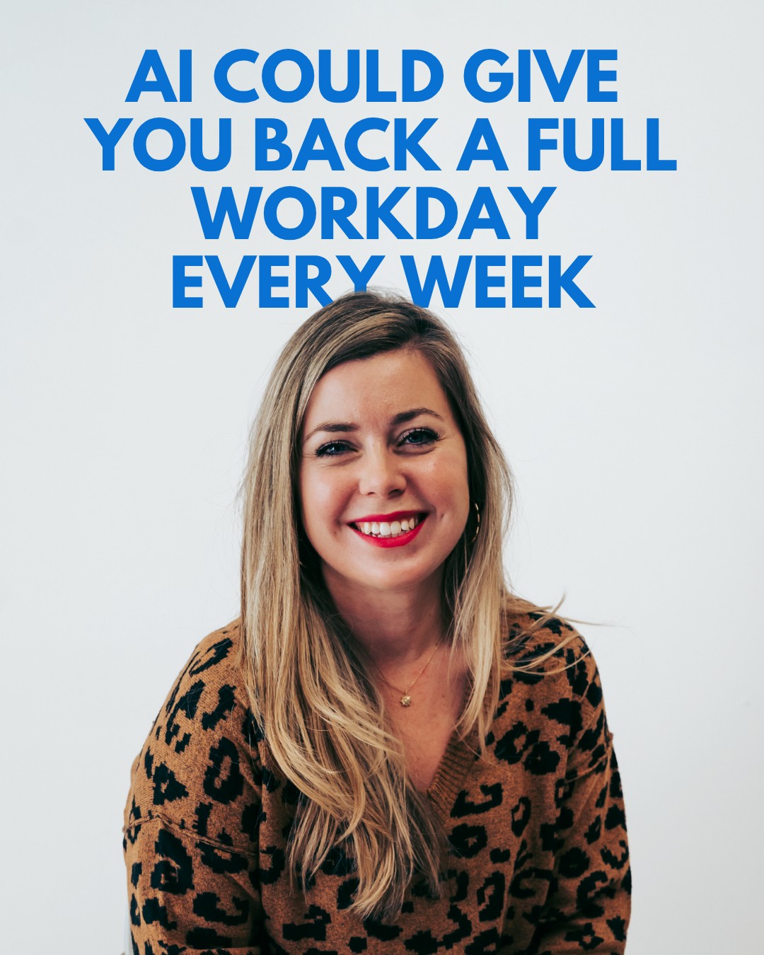 Research from the JPMorgan Chase Institute found that small business owners who use AI for admin work save about 6.8 hours a week. That's nearly a full workday, back in your hands, every week.

Sounds great. So why isn't everyone doing it?

Because most people who try get stuck. They download a tool, copy a few generic prompts, and it never quite fits how they actually work. Now you're fighting with it, redoing what it got wrong, tweaking the same prompt ten times. The thing that was supposed to save you time is quietly eating more of it.

That's the part we handle. We build AI around your business, the right tools, prompts made for your industry, workflows that run on their own, and we make sure it actually sticks. Not a download link and good luck. A setup that keeps giving that time back long after we're done.

What would you do with an extra day a week? Let's chat. theminacompany.com