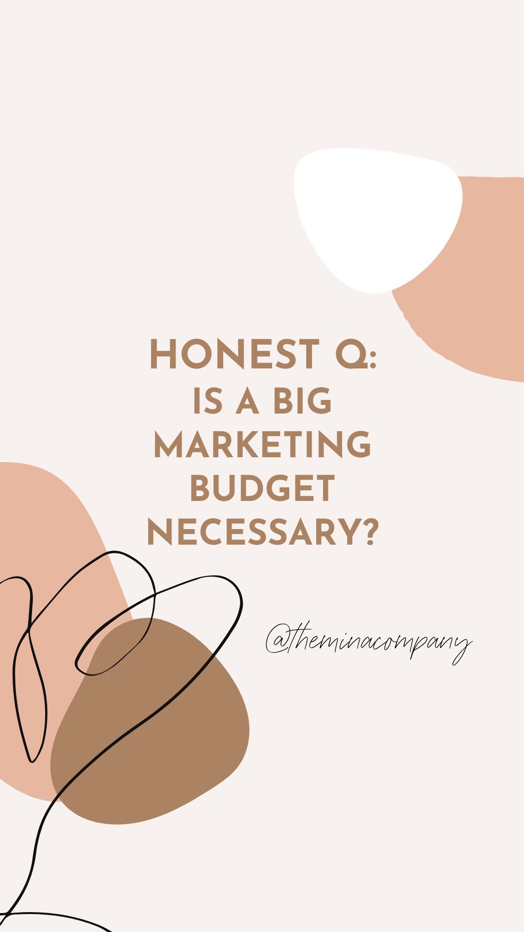 Honest question: is a big marketing budget necessary to be successful? 

Honest answer: NO! 

We believe in being strategic & thrifty with your marketing budget rather than just throwing everything at the wall! 

By working with an experienced marketer via our GROUNDED fractional CMO program, you’ll make smart marketing budget decisions that’ll actually be fruitful in the end. 

Want to hear more? Check out the link in our bio! 

#thrifty #businessownertips #marketingtips #ceolife #marketingstrategy #smartfinance