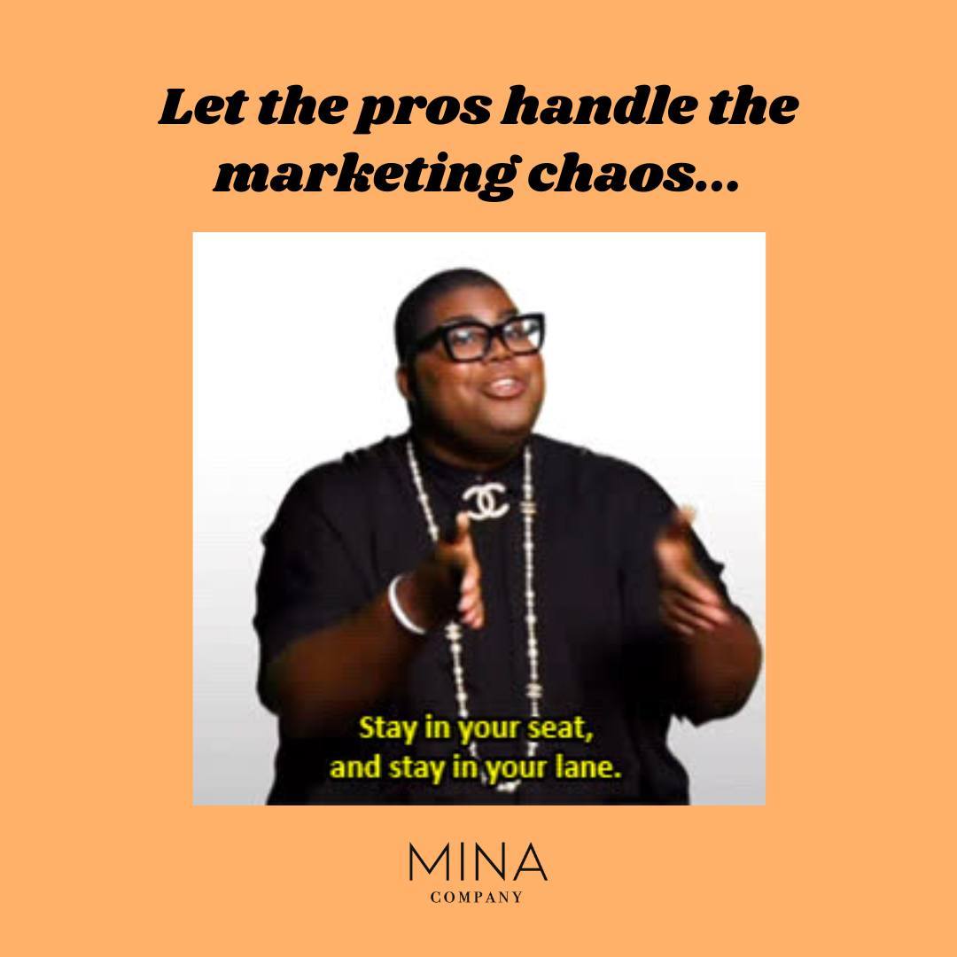 Creative minds deserve to stay creative! 🎨 If you’re tired of getting bogged down by marketing strategies when you’d rather focus on your next big idea, you’re not alone.
Our monthly CMO services are designed for business owners just like you—people who want someone to handle the marketing chaos while they stay on the visionary side of things. ✨
Sound familiar? Drop us a line! #CMO #BusinessDevelopment #LetUsLead