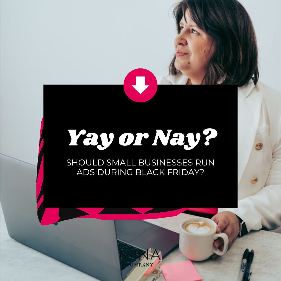 🚫 Thinking about running Meta ads this Black Friday? Here’s why you might want to hit pause! 🚫

Black Friday ad space is crowded, with big brands spending big bucks to capture attention. For small businesses, it’s easy to get lost in the noise—and people are so flooded with ads that they’re often just scrolling on by. 😬

So, where should you focus your efforts? Email marketing! 📧 Unlike ads, emails land directly in your customers’ inboxes, where you can build a personal connection, showcase special offers, and create excitement around your brand—all without competing for attention in the ad chaos.

This Black Friday, skip the Meta ad frenzy and go for direct, meaningful connections through email! 💌

#BlackFridayTips #SmallBusinessMarketing #EmailMarketing