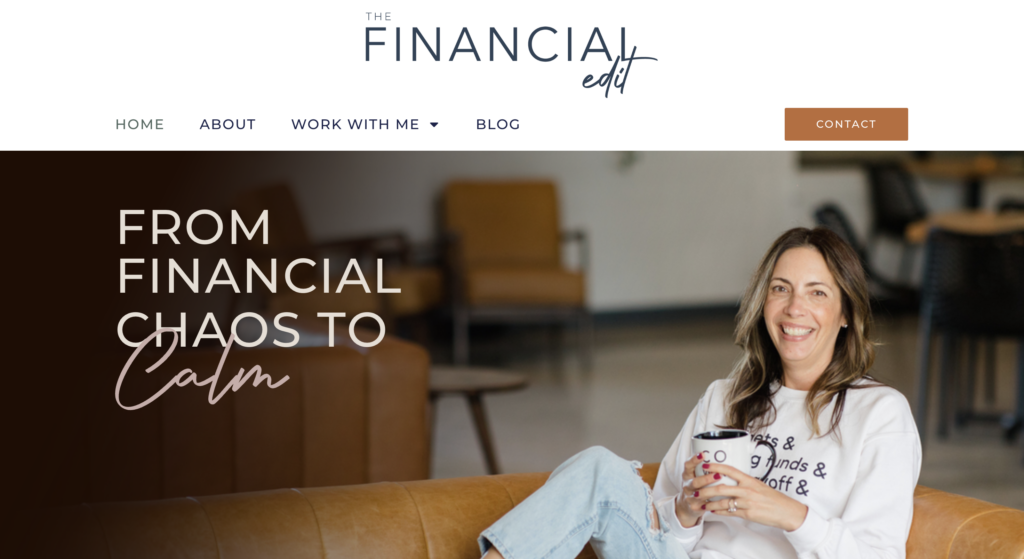 The Financial Edit Website Design