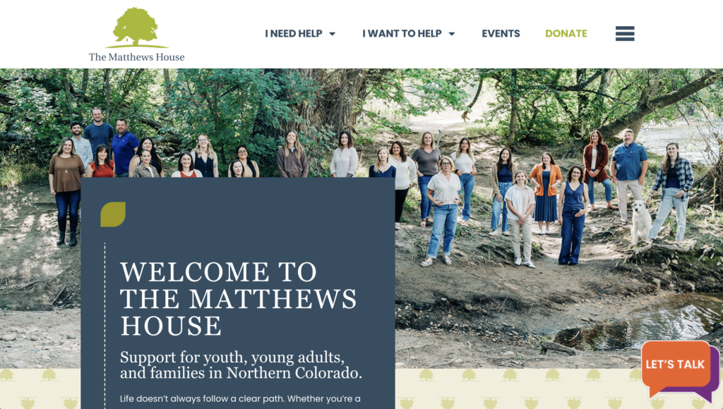 Non-Profit Website Design